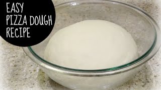 Quick and EASY Pizza Dough Base Recipe [upl. by Mcginnis665]