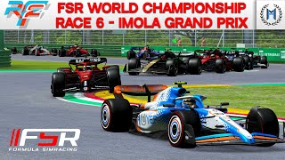 rFactor 2 Formula SimRacing World Championship Race 6  Imola Grand Prix [upl. by Edylc]