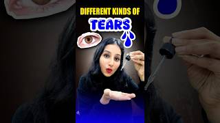 Different kinds of tears lifescience csirnet neet neetbiology gate iitjam cuet tifr biology [upl. by Tirrag883]