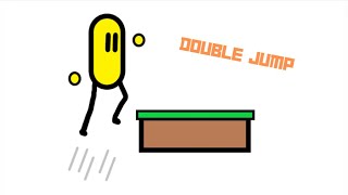 How to make a double jump ability in scratch [upl. by Hollyanne713]