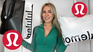 LULULEMON SPRING HAUL 2024 REVIEW amp TRY ON [upl. by Lynnell]