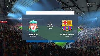 FC 24  Liverpool Vs Barcelona FT LEWANDOWSKI  Pc Gameplay  HD [upl. by Occir]