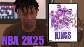 Roky doša u Kingse Utakmica protiv THE GOATA  NBA 2K25 mycarrer  Ep1 [upl. by Hobbie]