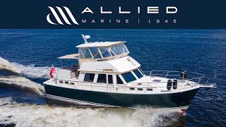 2005 Sabreline 47 Trawler Yacht for Sale  AUGUST BOY [upl. by Neeruan]