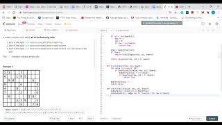 LeetCode  Sudoku Solver  Python [upl. by Ailina]