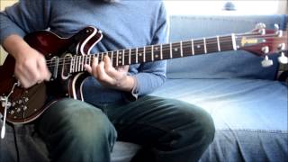 GRECO BM90 Brian May Red Special Guitar with Di Marzio DP206 Brian May pickups Demo [upl. by Rasec]