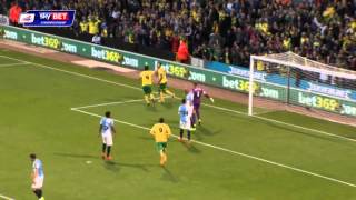 Norwich v Blackburn  Championship 20142015 [upl. by Stanislaus]