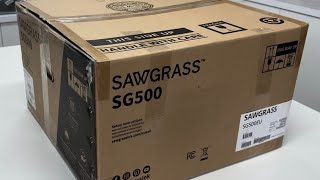 Sawgrass SG500 unboxingset up and first use [upl. by Ternan]