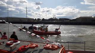 Broads Cruiser Rescue  Gt Yarmouth Maritime Festival 2017 [upl. by Roselia]