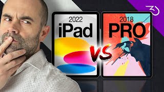 iPad Generation 10 vs iPad Pro 11 inch handson comparison 2022 iPad taking on 2018 Apple flagship [upl. by Olav601]