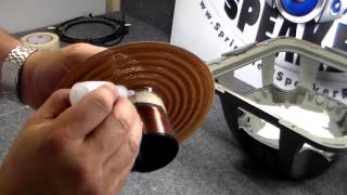 How to repair a Kicker L7 subwooofer  Recoil Recone [upl. by Fiore]