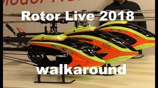 Rotor Live 2018  Walkaround Fair Exhibitors [upl. by Aeslehc]