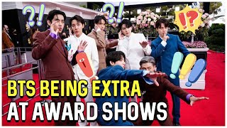 Funny BTS Being Extra At Award Shows 2022 Ver [upl. by Haim]