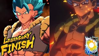 LEGENDARY FINISHLEGENDS LIMITED GOGETA BLUE REFERENCES  Dragon Ball Legends [upl. by Whitcher746]