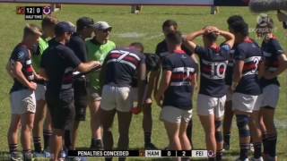 Hamilton Boys vs Feilding High Condor 7s Final 2016 rugby world rankings [upl. by Enyal]