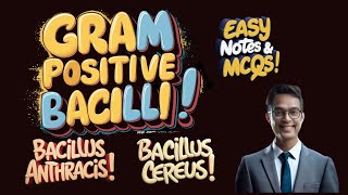 Gram Positive Bacteria Bacillus anthracis  Easy Notes amp MCQs for MBBS NEET PG INICET  Dr Bala [upl. by Eeraj649]