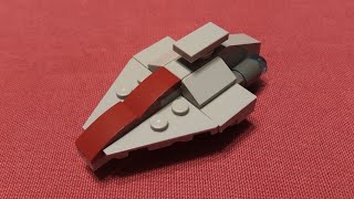 Lego Acclamator Class Assault Ship Speedbuild Star Wars Revenge of the Sith Attack of the Clones [upl. by Brandon]