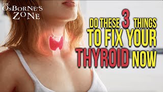 Cure for Thyroid Disease Discovered 2024  Dr Osbornes Zone [upl. by Martina551]