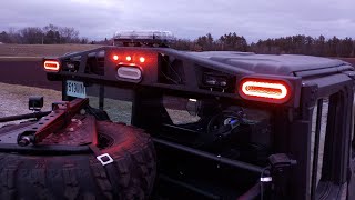 2023 Polaris Ranger 1000XP Custom Light Rack Painting amp Finish [upl. by Ritchie]