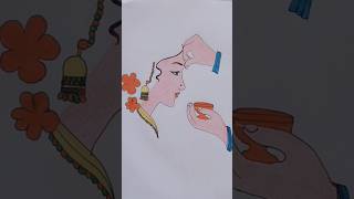 marriage couple drawingshort video [upl. by Antonin749]