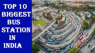 Top 10 Biggest bus stations in India  Top 10 Best Bus Terminus Bus stand in India  Top Videos [upl. by Einra]