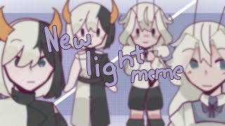 New light  animation meme [upl. by Akinej]