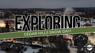 Cedar Hills Snow Day [upl. by Morrill]