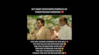 superstar rajinikanth in Nayanthara  vigneshshivan wedding 😍❤️ thalaivar kollywood trending [upl. by Daye]