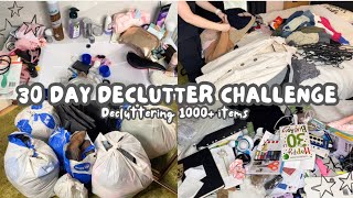 30 DAY DECLUTTER CHALLENGE 2023 ✨ DECLUTTERING 1000 ITEMS KONMARI DECLUTTER  MINIMALISM CHALLENGE [upl. by Meris]