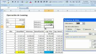 Leasing con un Valor Residual igual a una anualidad [upl. by Eneres]