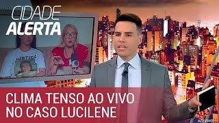 Luiz Bacci discute com advogada da família de Lucilene [upl. by Woodhead]