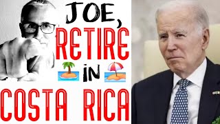 Trump Biden Debate de Costa Rica Editorial  Is Biden Going to Relocate to CR [upl. by Vezza]