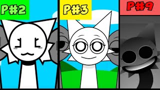 PHASE 1 vs PHASE 2 vs PHASE 3 vs PHASE 4 vs Phase 59 in Incredibox Sprunki [upl. by Weil153]