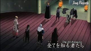 Orochimaru summons four Hokages the battle between Hashirama and Madara Naruto English Dub [upl. by Lrac]