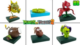 ESCULPIENDO a PLANTAS Plants vs Zombies de Plastilina 8  PVZ [upl. by Aila]