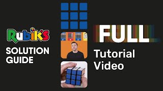 How To Solve A Rubiks Cube  Full Tutorial [upl. by Atsejam120]