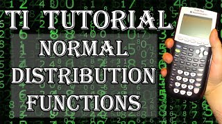 Normal Distribution Functions for the TI8384 [upl. by Stanfield]