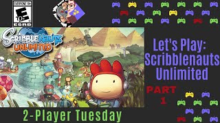 2Player Tuesday Scribblenauts Unlimited PS4 1  With Game Informed Kid [upl. by Laughlin]