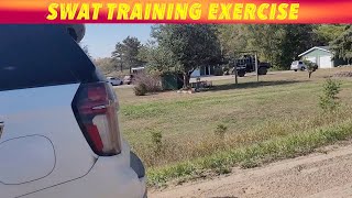 SWAT In Clearwater County MN Is Training Exercise [upl. by Aelram]