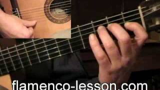 solea flamenco lesson 103 Antonio Fernandez [upl. by Nolasba]