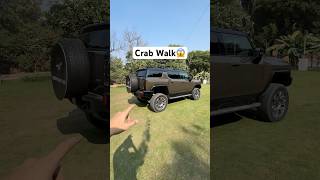 Crab Walk😱 ft GMC Hummer EV 3x [upl. by Itram553]