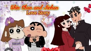 Shinchan and Aichan love story ♥️💗💗♥️💕💕💘💖💝🤩😍😋🥰 [upl. by Hpeosj]