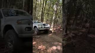 Mitsubishi Pajero Sport offroad [upl. by Aisemaj]