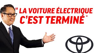 Le Plan de TOYOTA pour TUER la VOITURE ÉLECTRIQUE [upl. by Telimay]