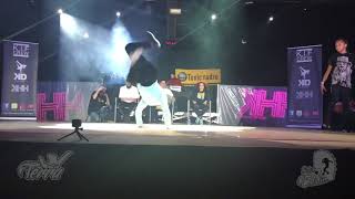 Bgirl Terra vs Sy Sy  Quarter Final Bgirl Battle  KRement Hip Hop 2018 [upl. by Eical]