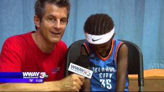 4 year old hoops phenom from Wilmington outplays age size WWAY NewsChannel 3 Wilmington NC News [upl. by Jandy]