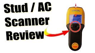 Zircon HD900 review 9 Volt 4 Mode Multiscanner for Finding Studs Live Wire or Metal with Backlit [upl. by Rehpoitsirhc127]