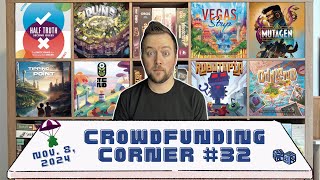 Crowdfunding Corner 32  Tend Ruins Mutagen GRINIVIL and more November 8 2024 [upl. by Etnahsal188]