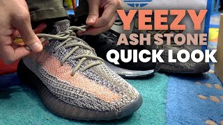 Adidas YEEZY 350 V2 ASH STONE  Quick Look  TRY ON 🇵🇭 [upl. by Ahsiret112]