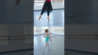 Heres how we teach our mini ballerinas to do the bourrée properly [upl. by Studdard]